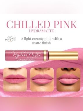 SeneGence HydraMatte Lip Color — Chilled Pink